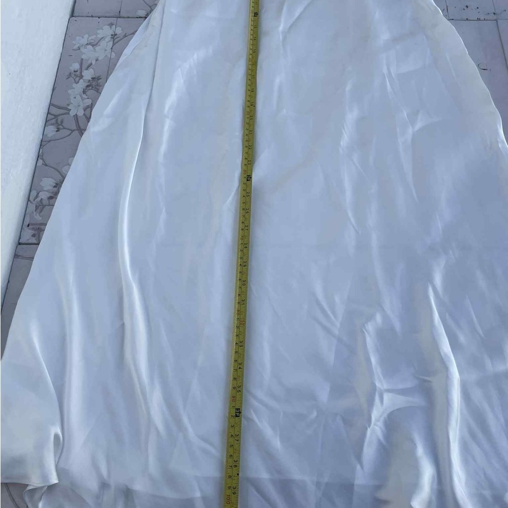 Linea Donatella White and Silver Embellished Dress - Picture 3 of 5